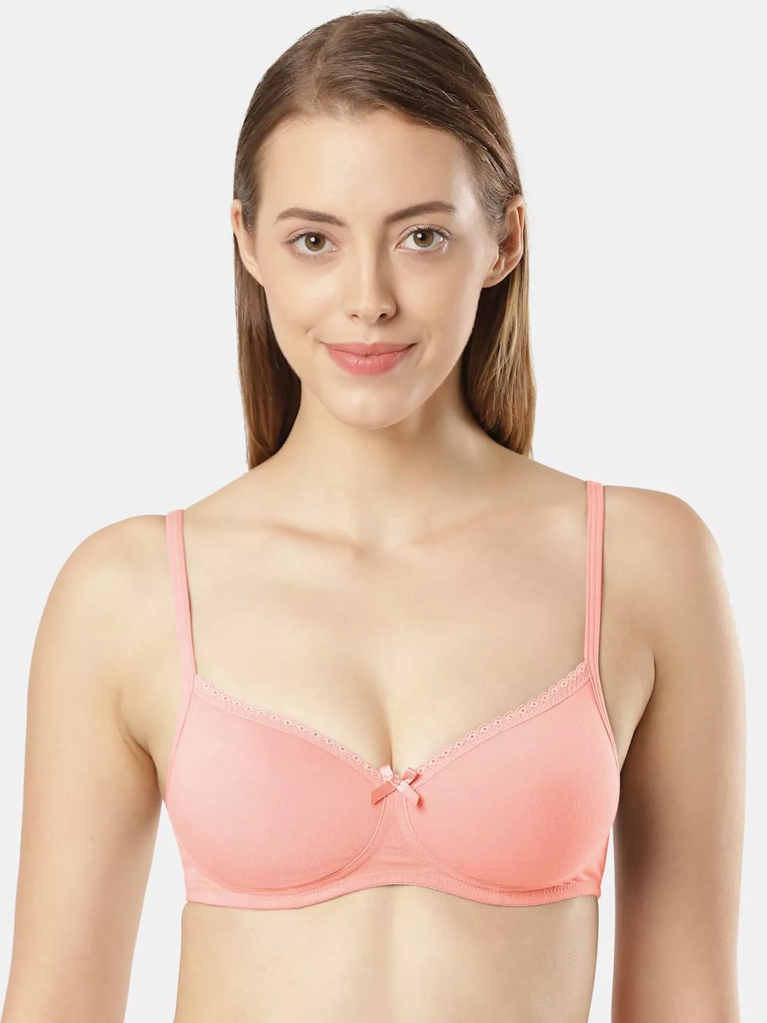 Buy Trylo Lush Woman Non Padded Full Cup Bra - Blue at Rs.685 online
